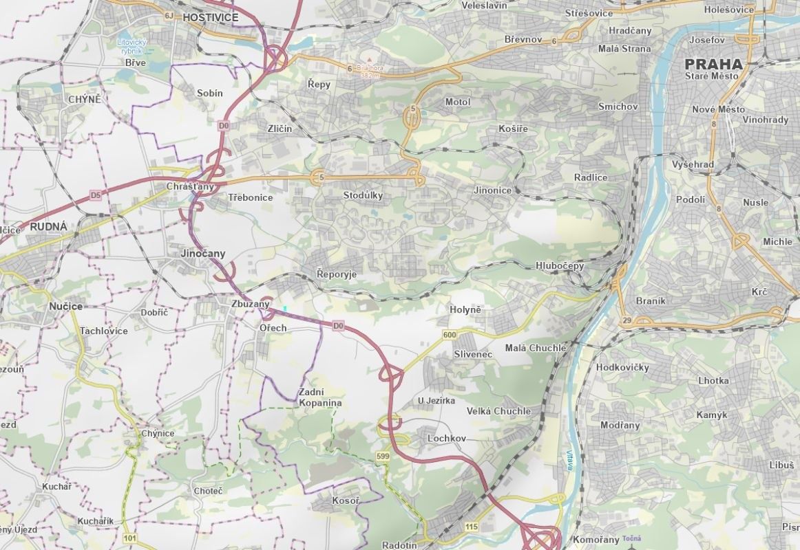 Prodej pozemku, Praha – náhled fotky 3
