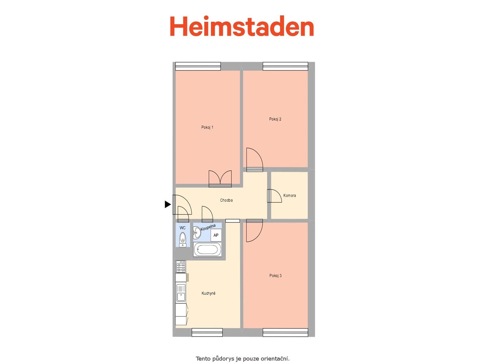Pronájem bytu 3+1 75 m², Frýdek-Místek – náhled fotky 8