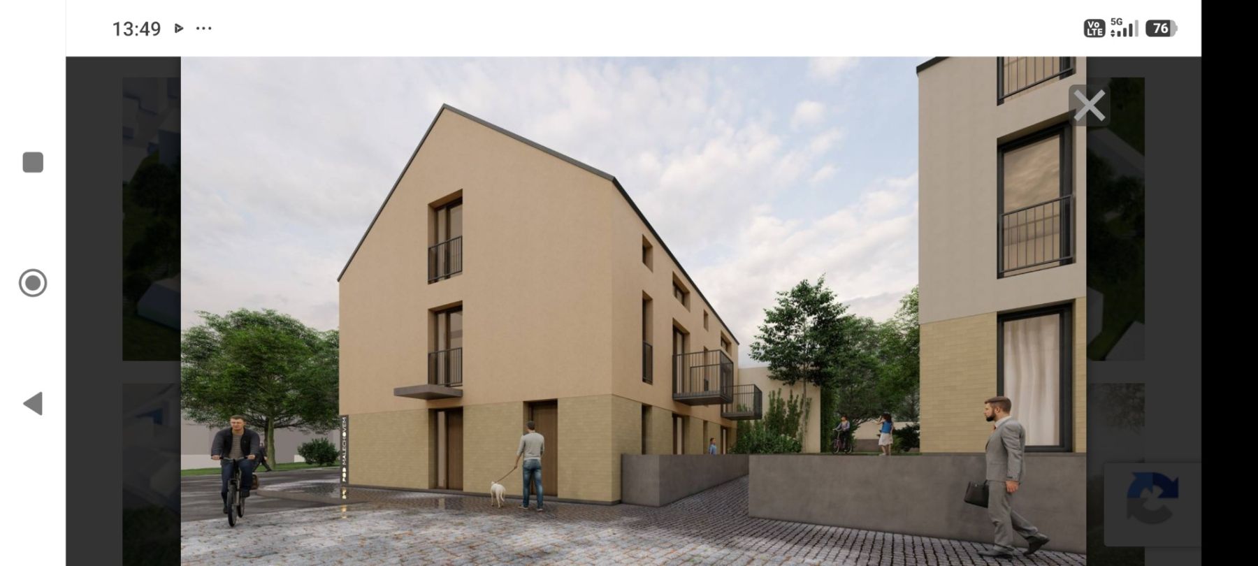 Pronájem bytu 1+kk 35 m²