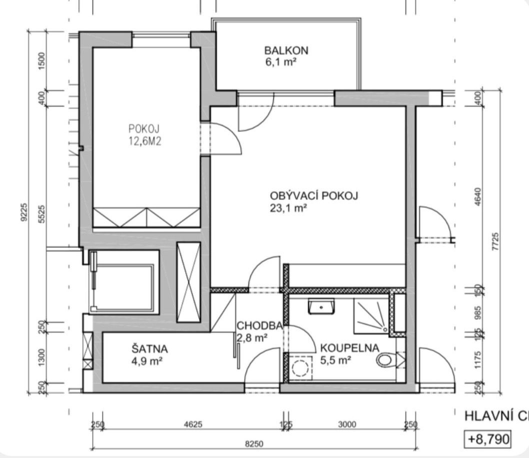 Prodej bytu 2+kk 49 m²