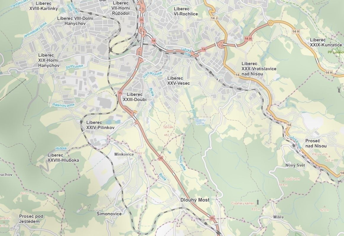 Prodej pozemku, Dlouhý Most – náhled fotky 3