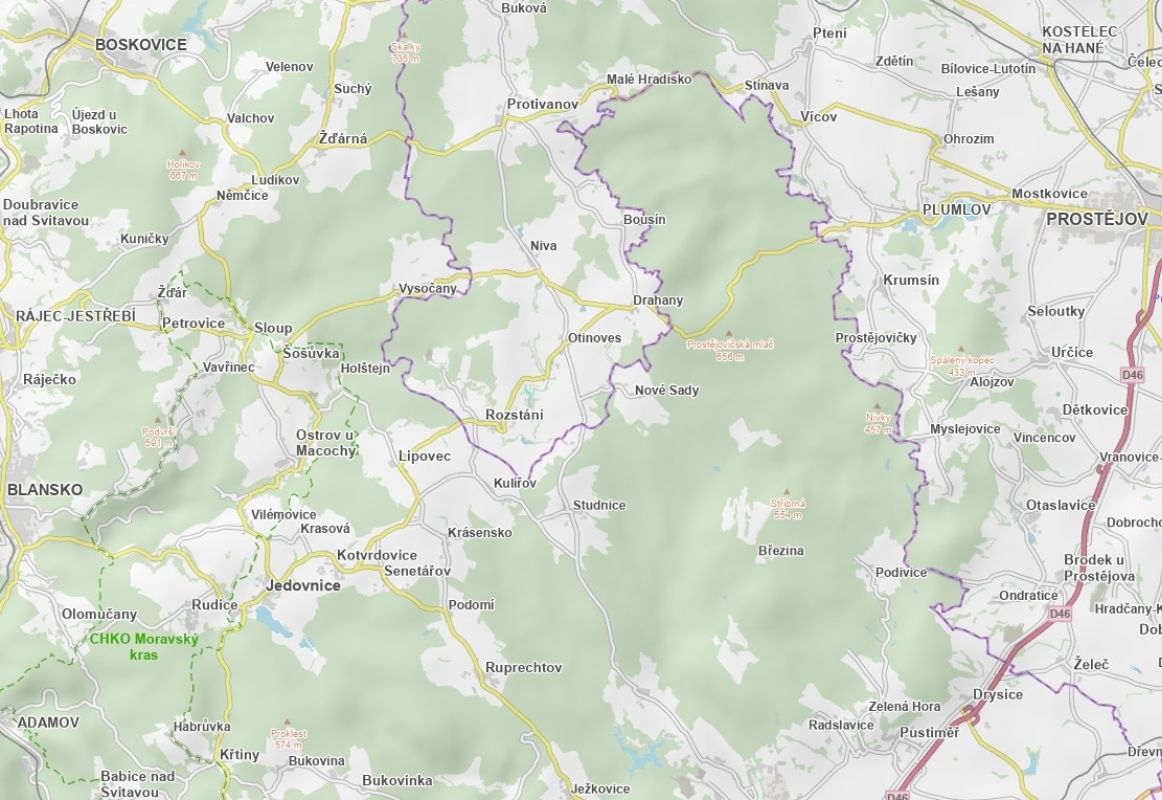 Prodej pozemku, Otinoves – náhled fotky 3