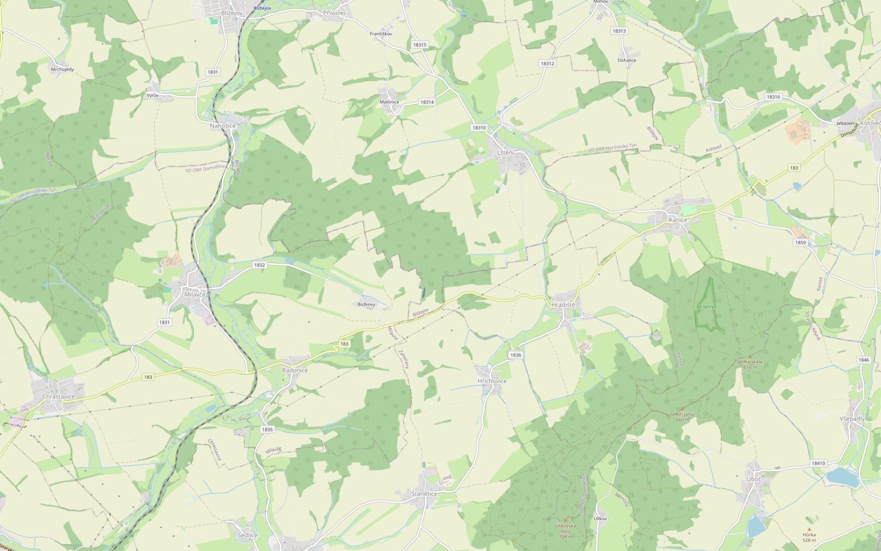 Prodej pozemku, Blížejov – náhled fotky 3