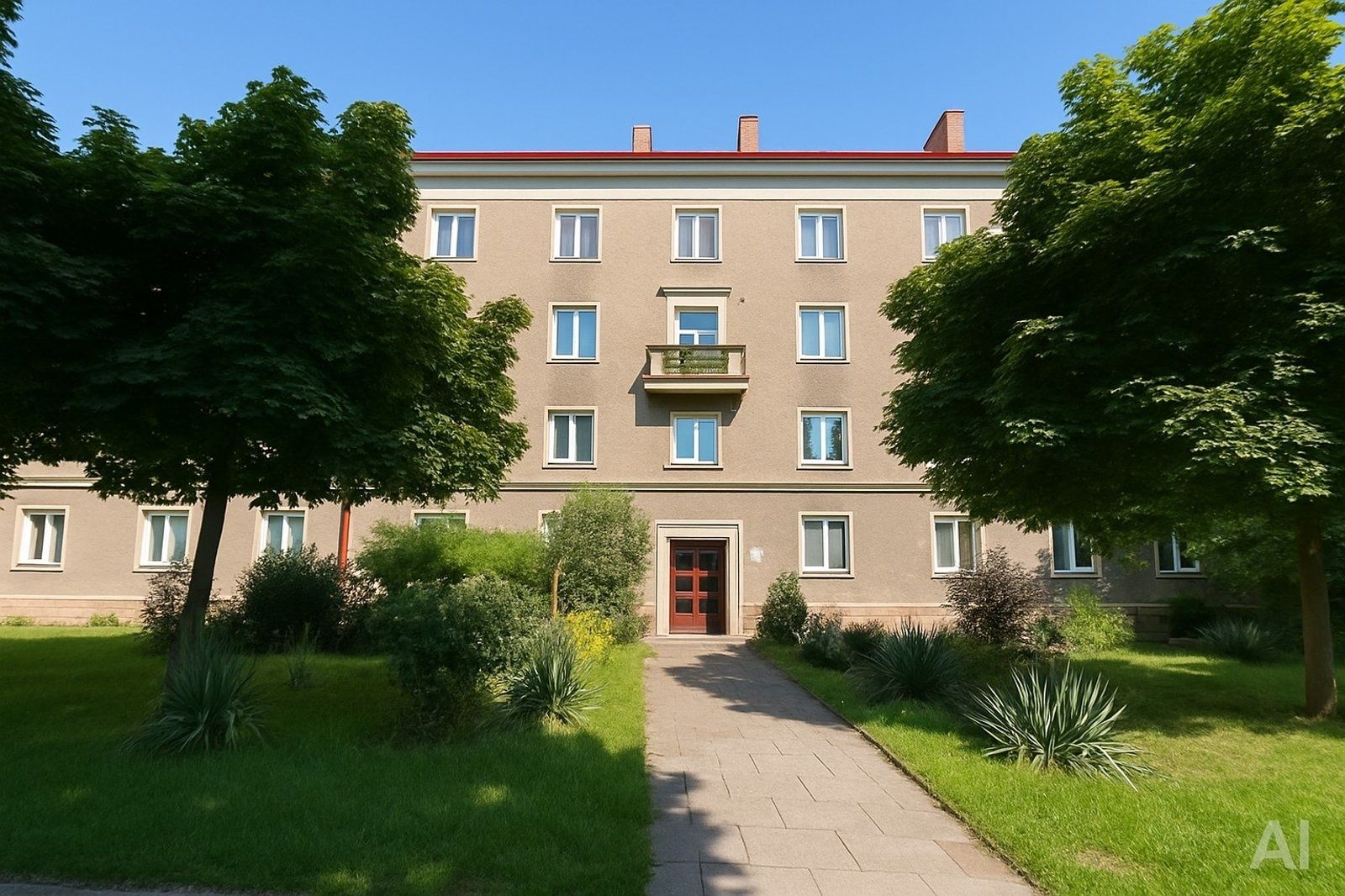 Pronájem bytu 1+kk 17 m² – pohled 4