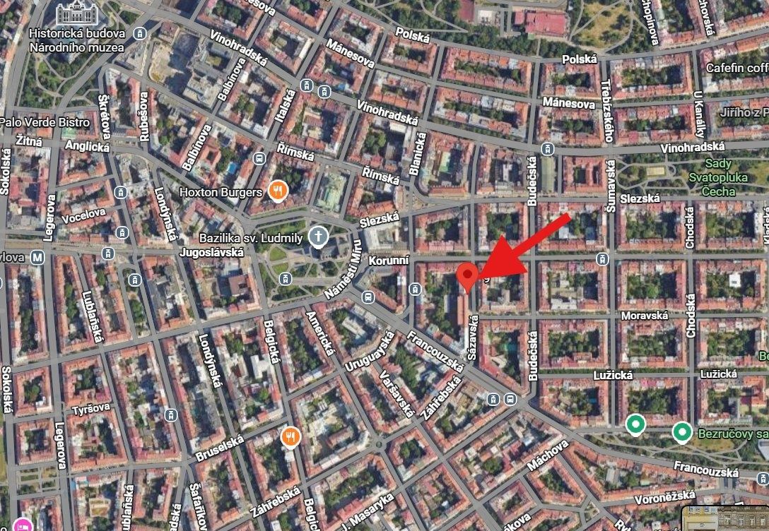 Sázavská, Praha - Vinohrady – fotografie 2