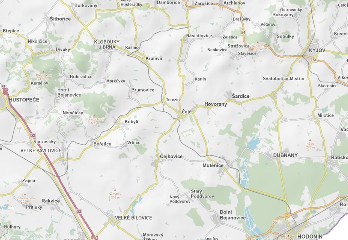 Prodej pozemku, Čejč – náhled fotky 3