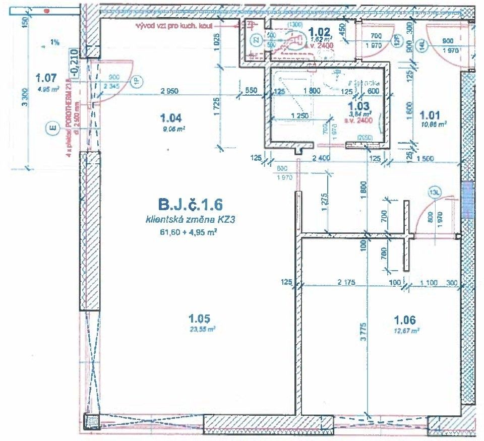 Pronájem bytu 2+kk 67 m², Praha – náhled fotky 21
