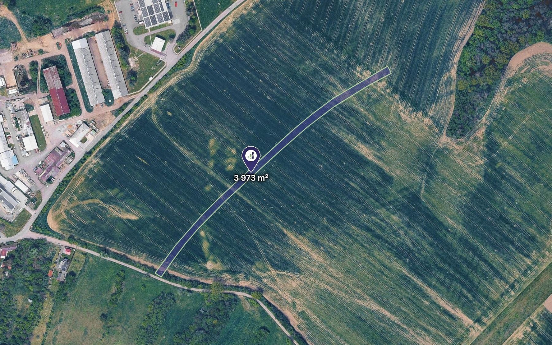 Prodej pozemku, Dobrkovice – náhled fotky 3
