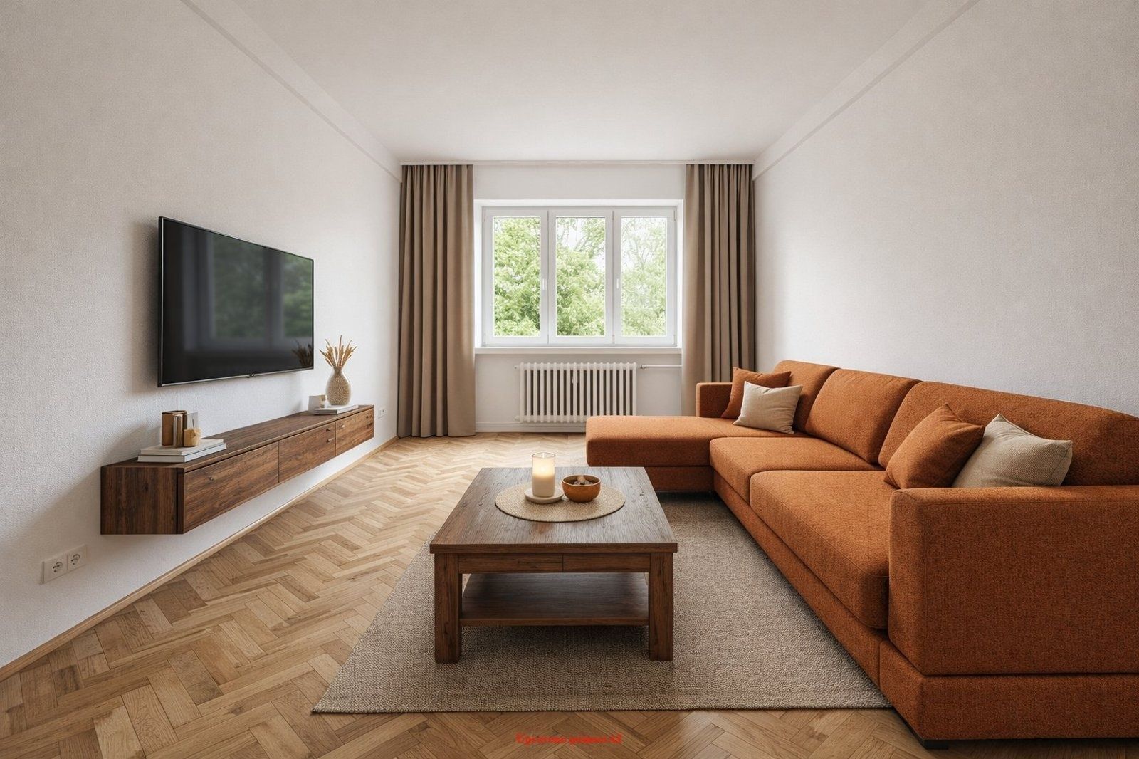 Pronájem bytu 2+1 56 m²