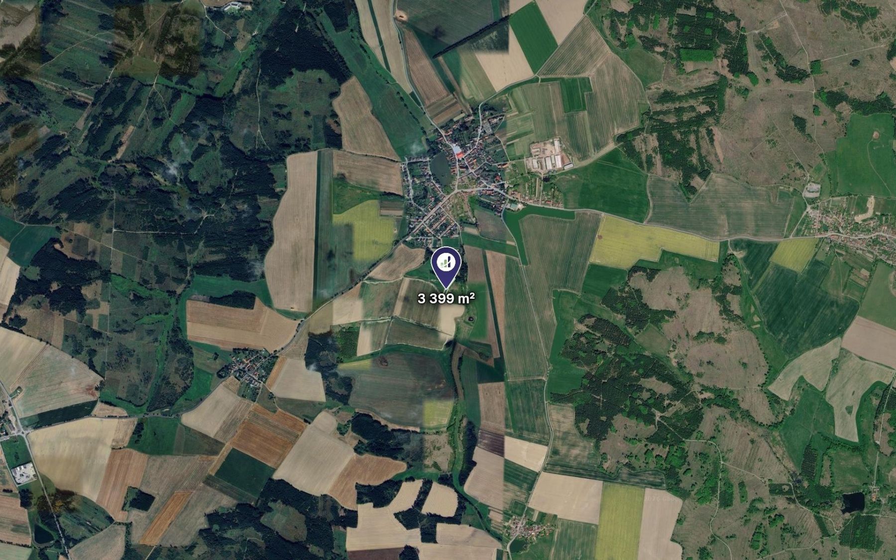 Prodej pozemku, Předín – náhled fotky 2