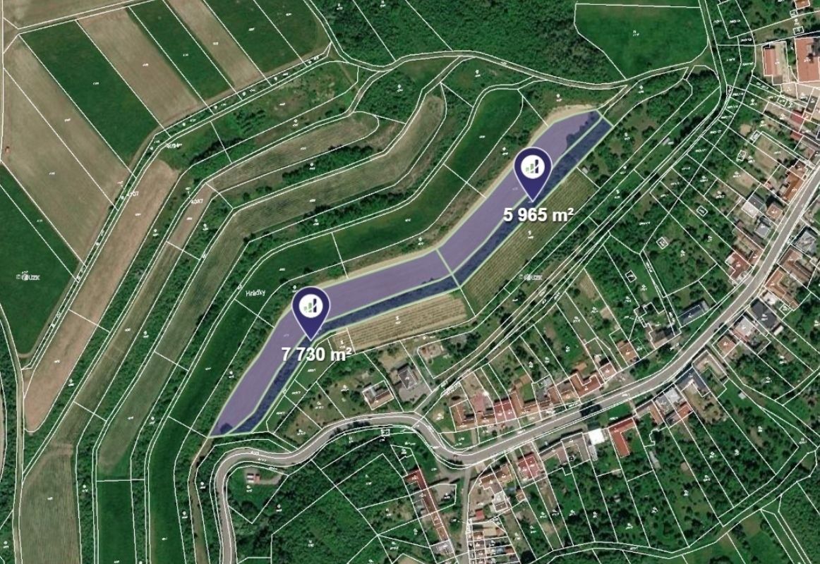 Prodej pozemku 13.695 m²