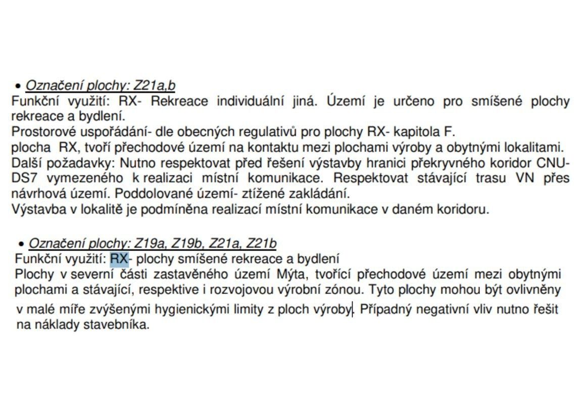 Prodej pozemku, Mýto – náhled fotky 6