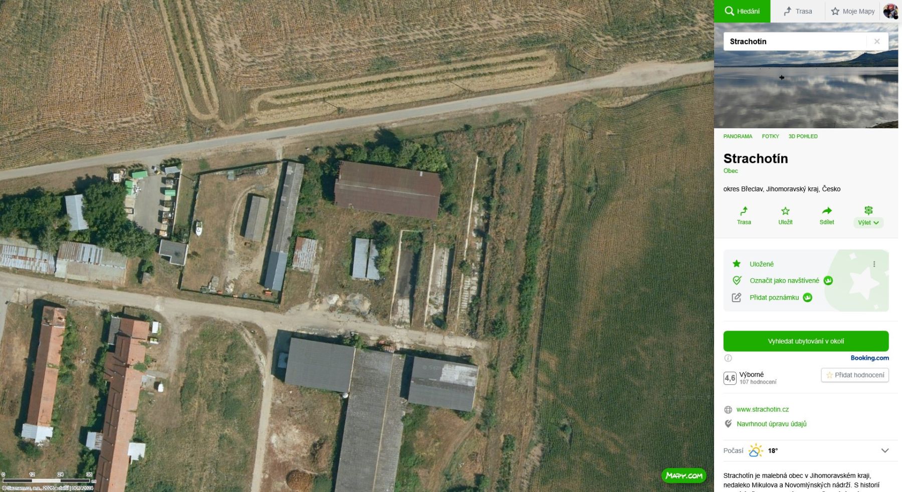 Prodej pozemku 2.465 m²