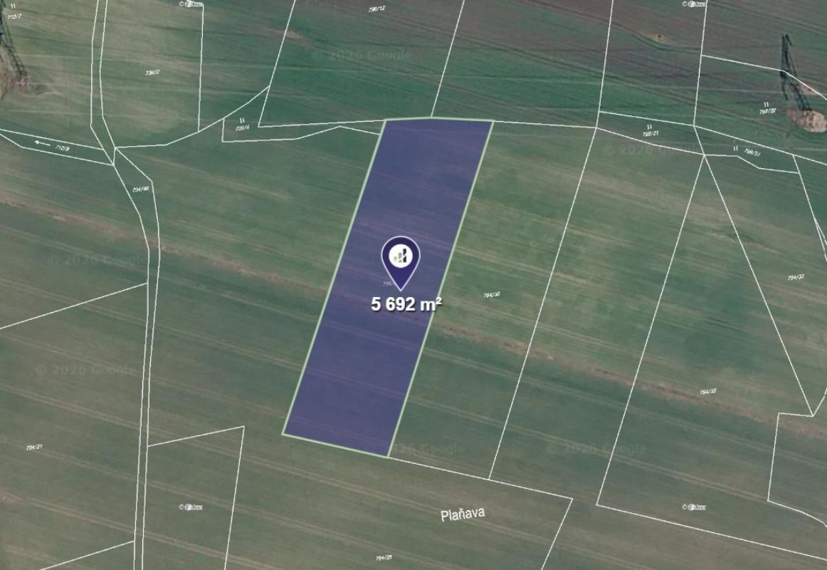 Prodej pozemku 5.692 m²