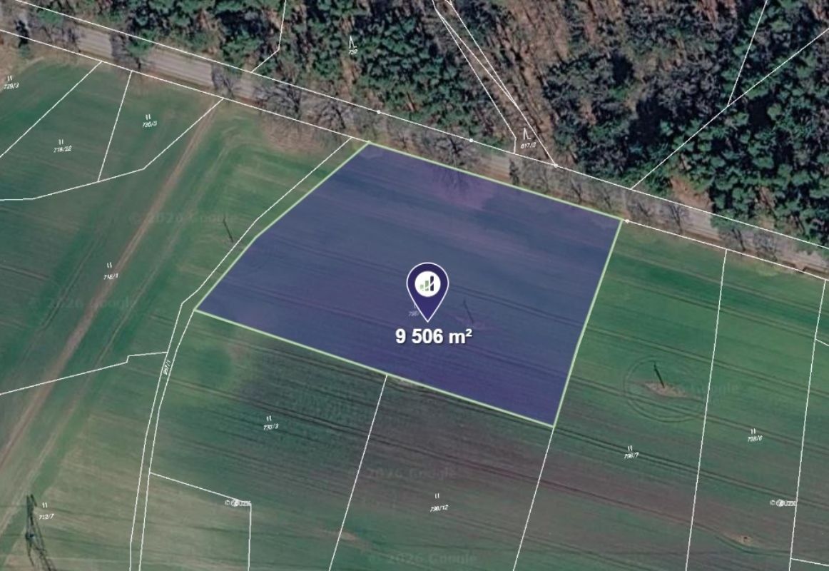 Prodej pozemku 9.506 m²