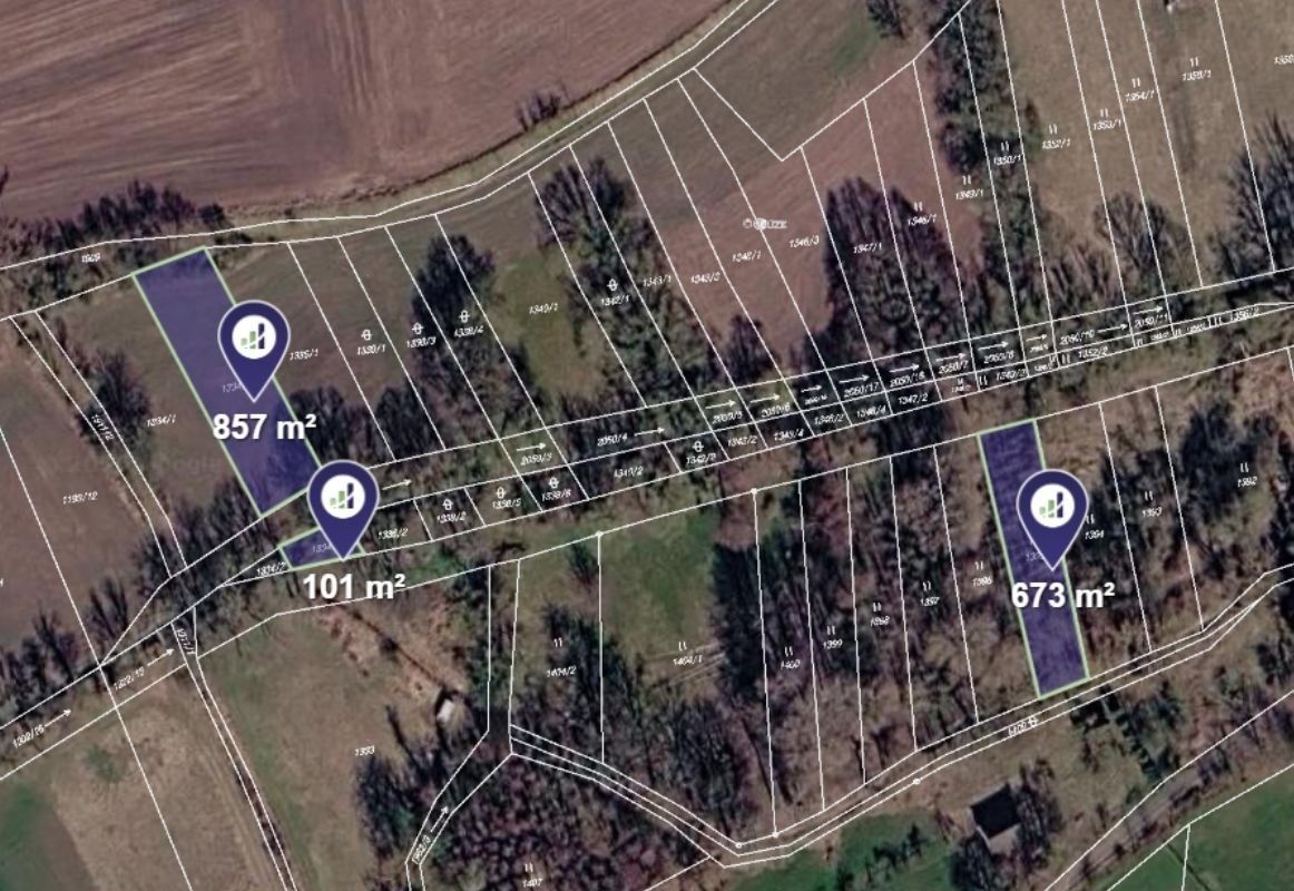 Prodej pozemku 1.631 m²