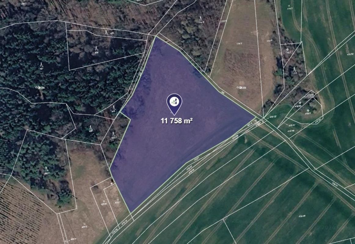 Prodej pozemku, Kunštát – fotka 1 z 3