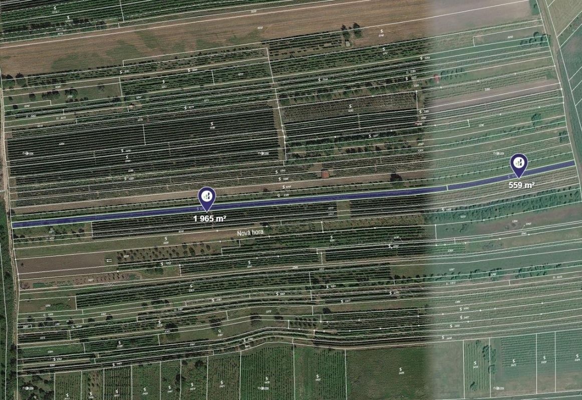 Prodej pozemku 2.524 m²