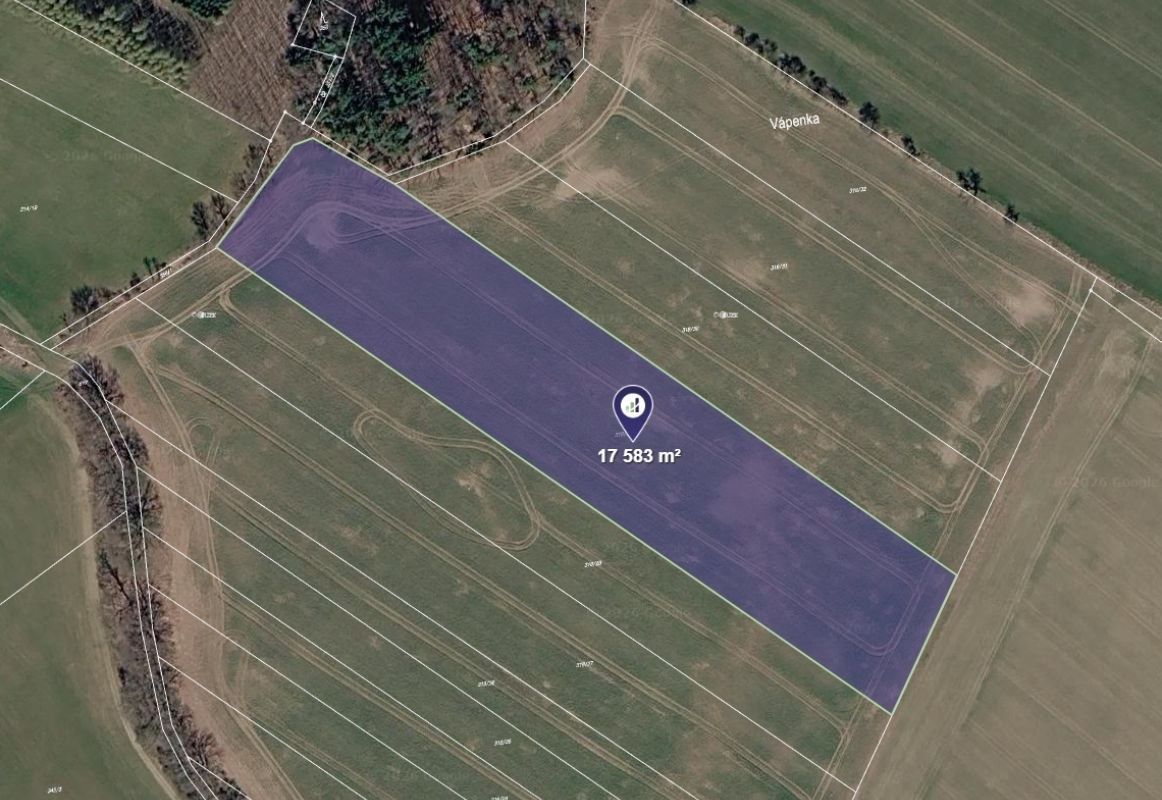 Prodej pozemku 17.583 m²