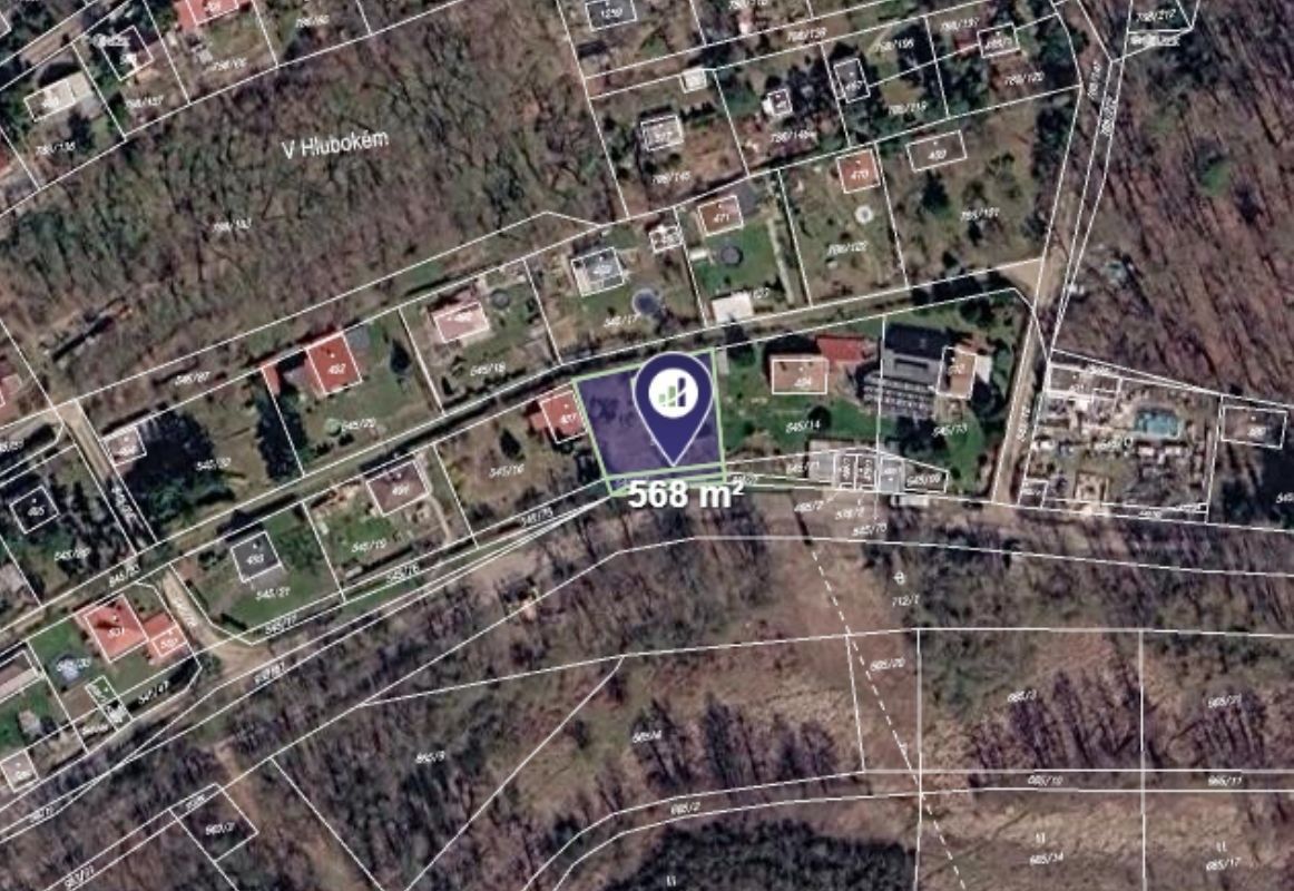 Prodej pozemku 568 m²