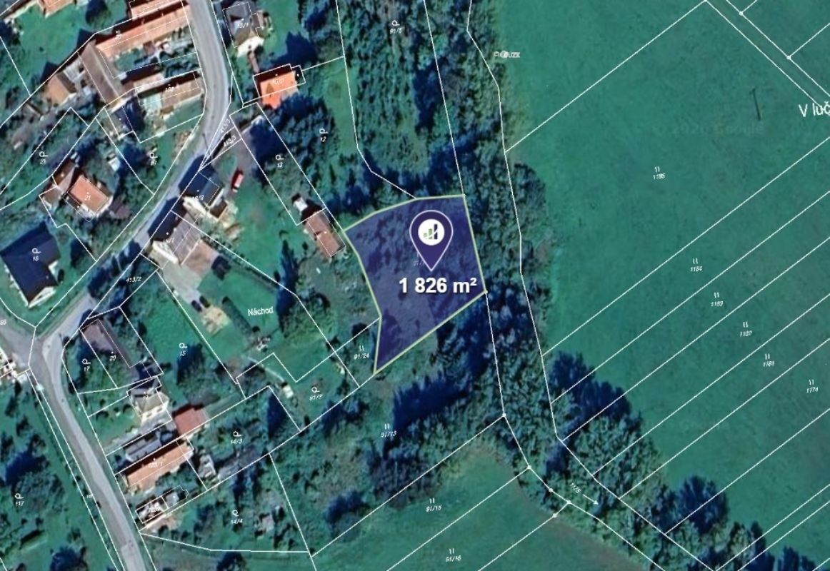 Prodej pozemku 2.282 m²