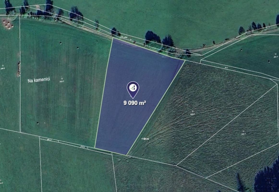 Prodej pozemku 9.090 m²