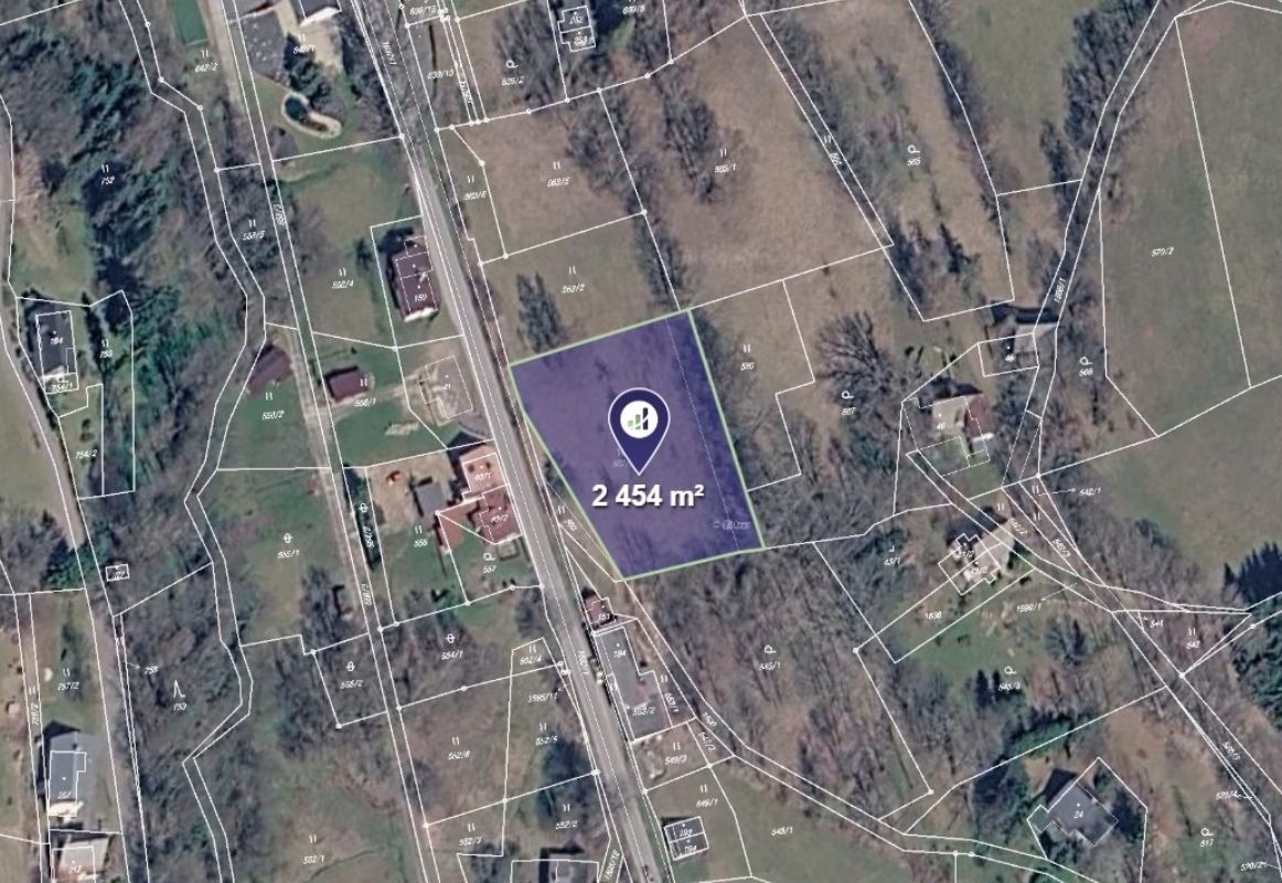 Prodej pozemku 2.454 m²