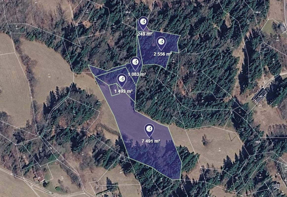 Prodej pozemku 12.872 m²