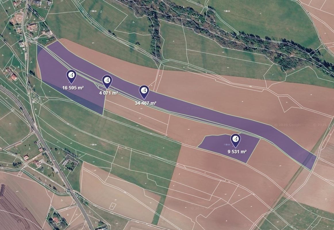 Prodej pozemku 64.664 m²