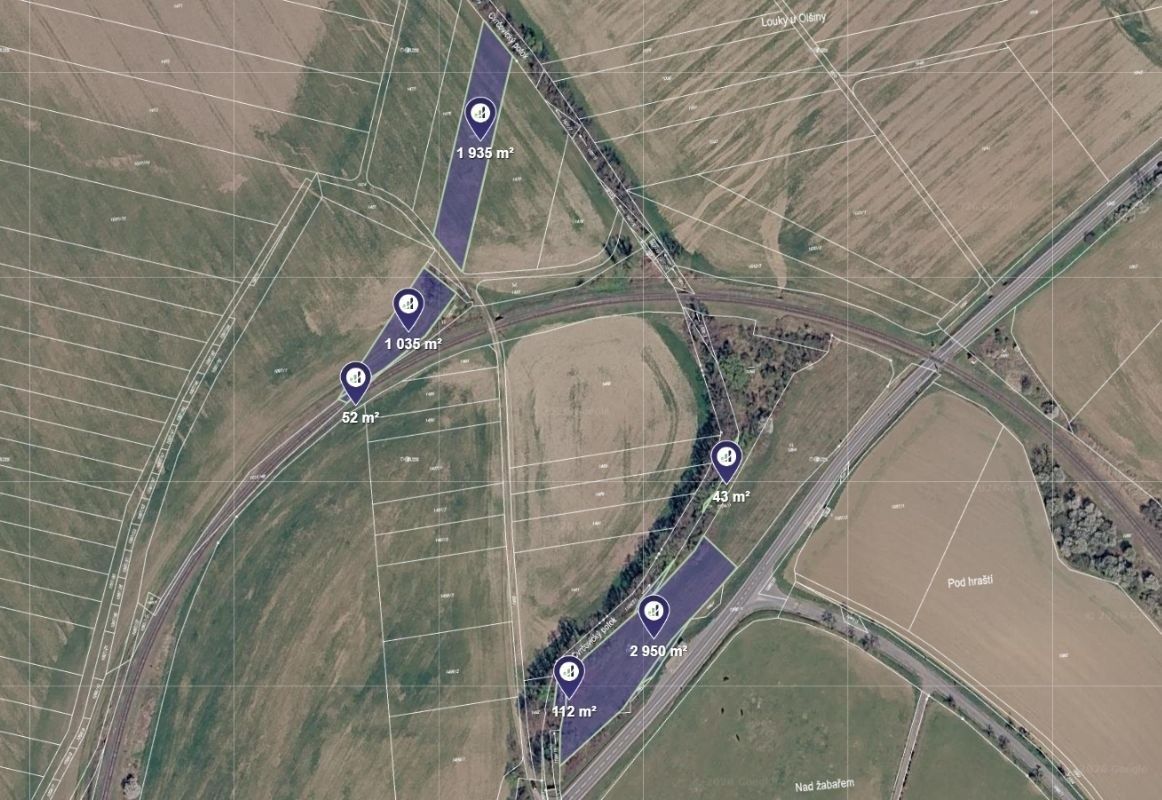 Prodej pozemku 1.023 m²