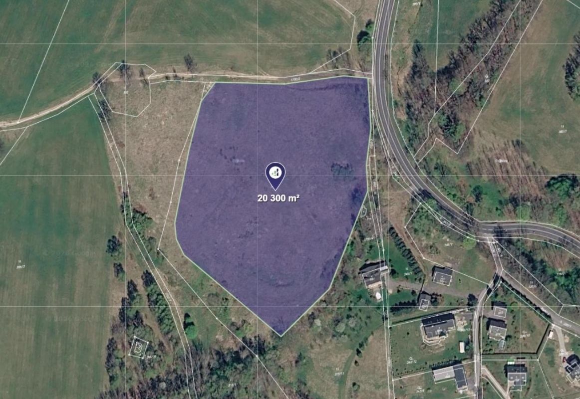 Prodej pozemku 20.300 m²