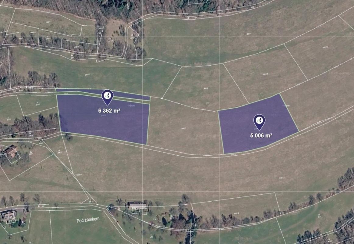 Prodej pozemku 2.088 m²