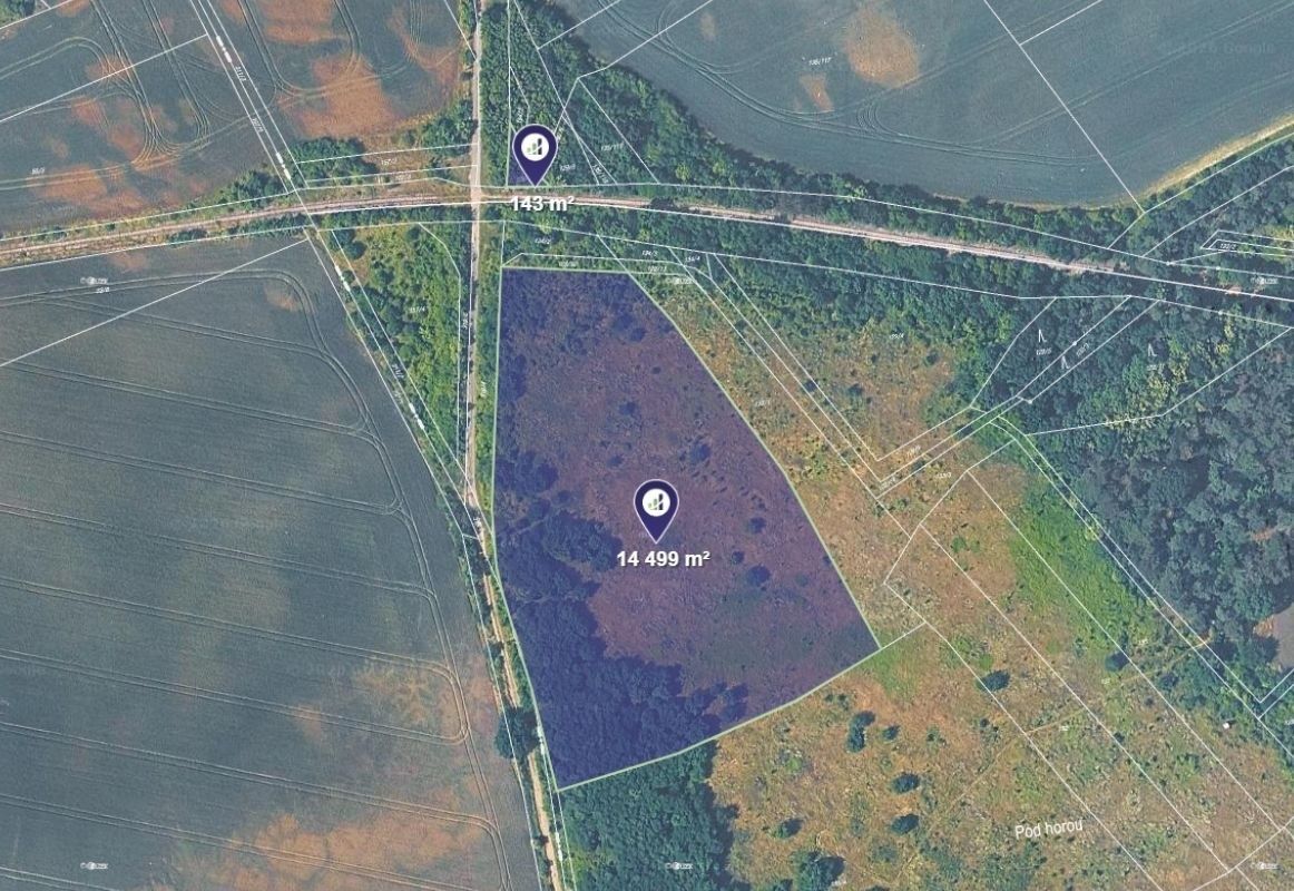 Prodej pozemku 14.642 m²