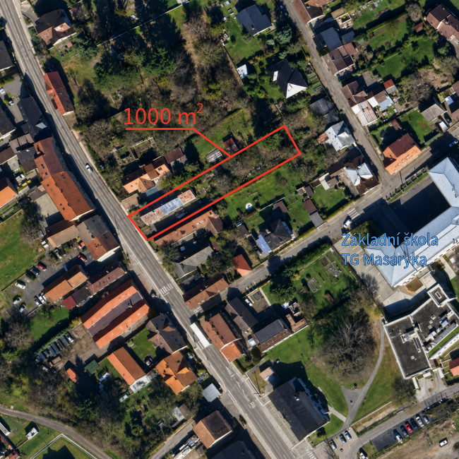 Prodej pozemku 1.000 m²