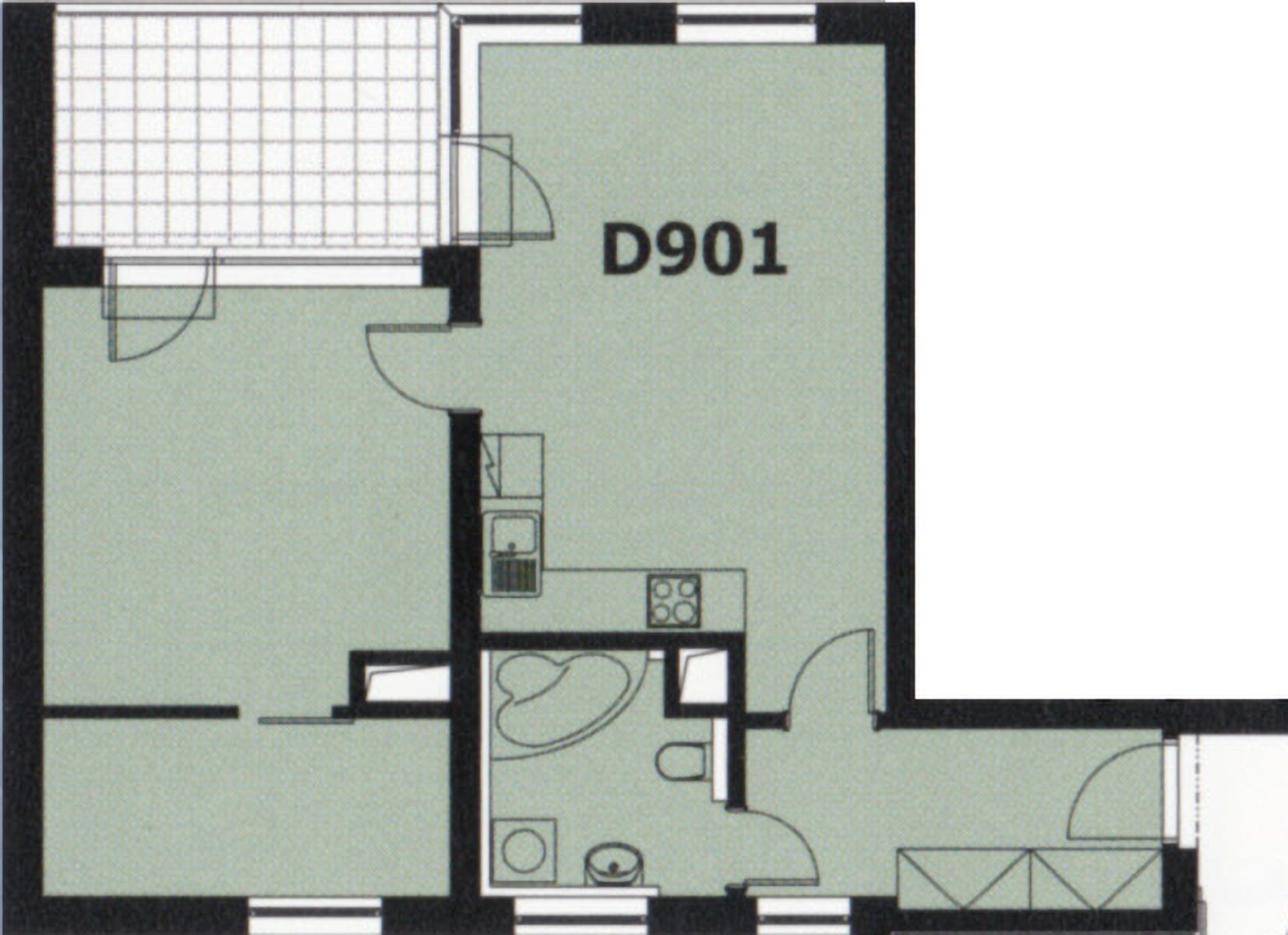 Pronájem bytu 2+kk 69 m² — photo 5