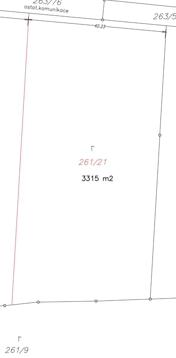 Prodej pozemku 3.315 m² — photo 2