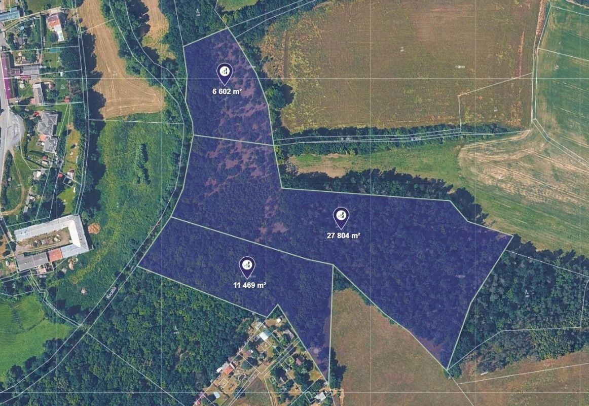 Prodej pozemku 48.389 m²