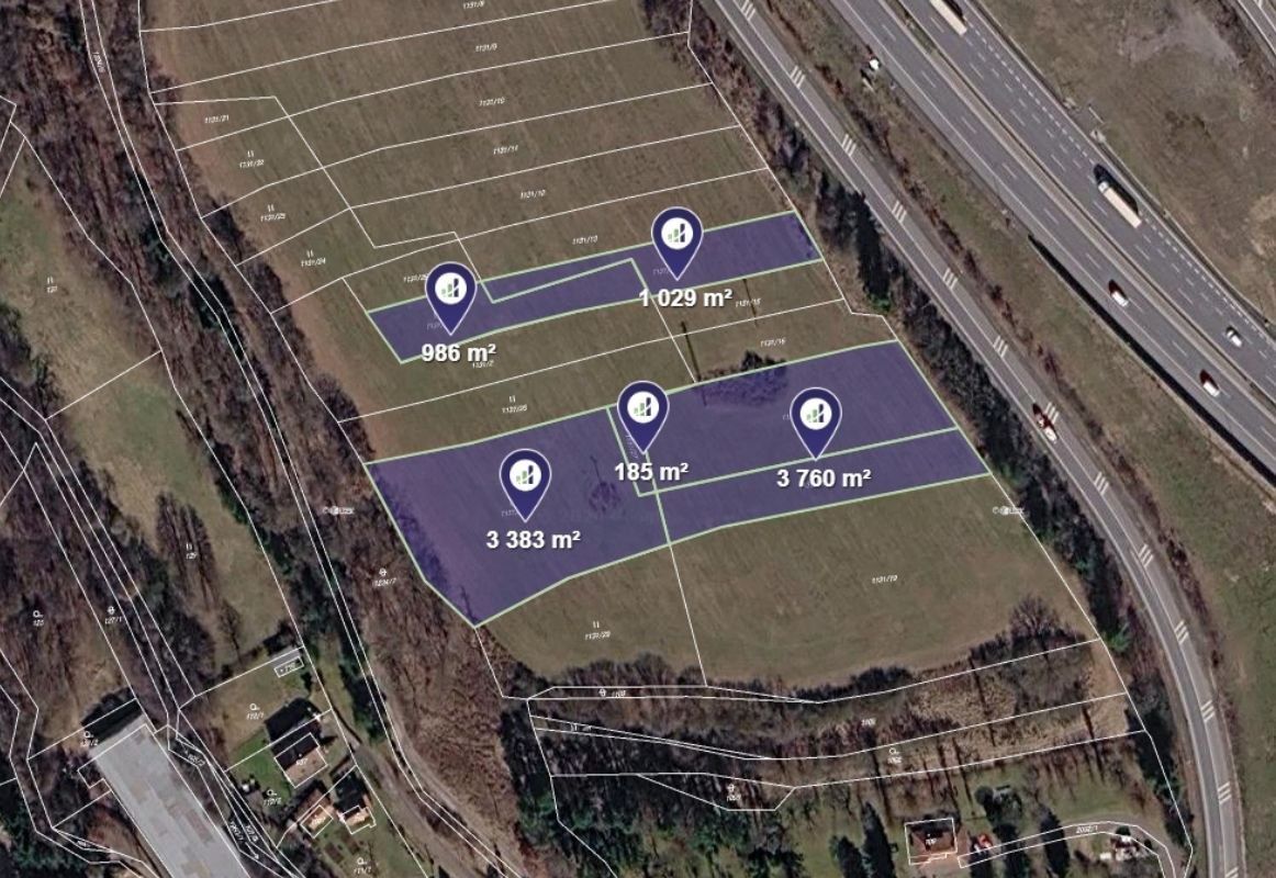 Prodej pozemku 9.343 m²