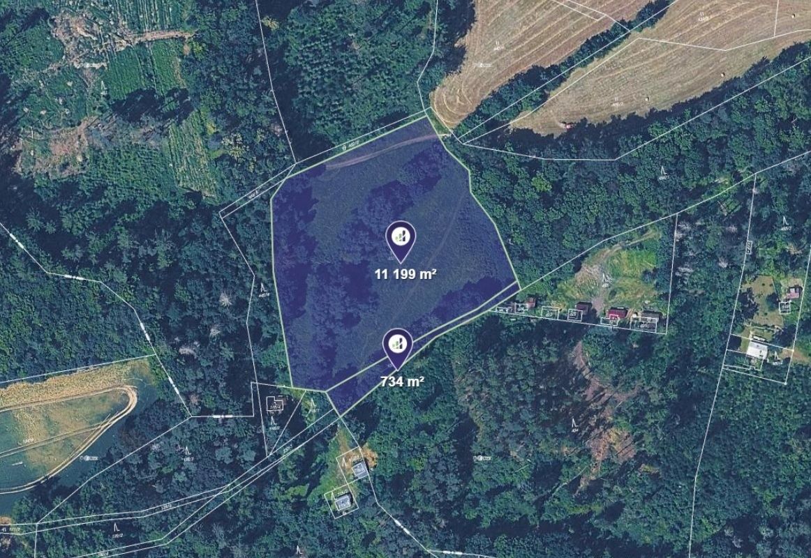 Prodej pozemku 11.933 m²