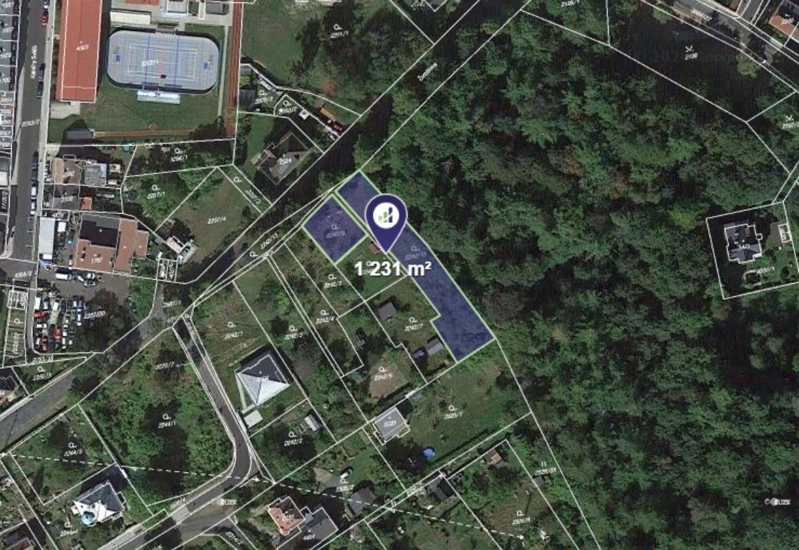 Prodej pozemku 1.231 m²