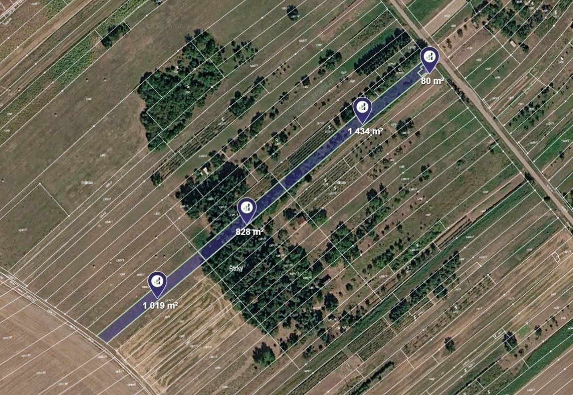Prodej pozemku 1.681 m²
