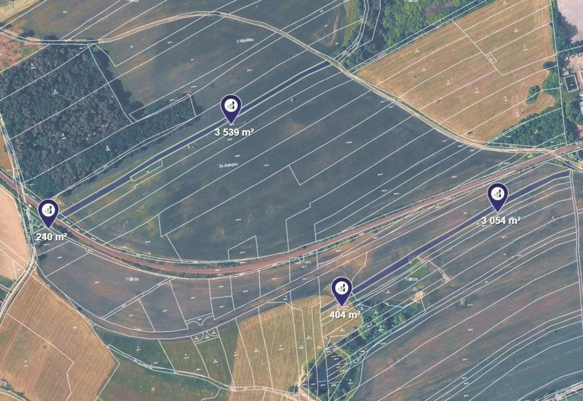 Prodej pozemku 1.357 m²
