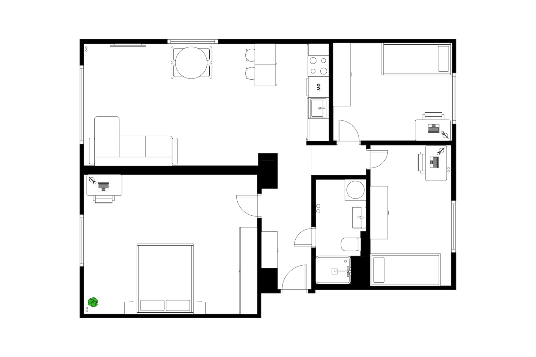 Prodej bytu 4+kk 73 m² — photo 3