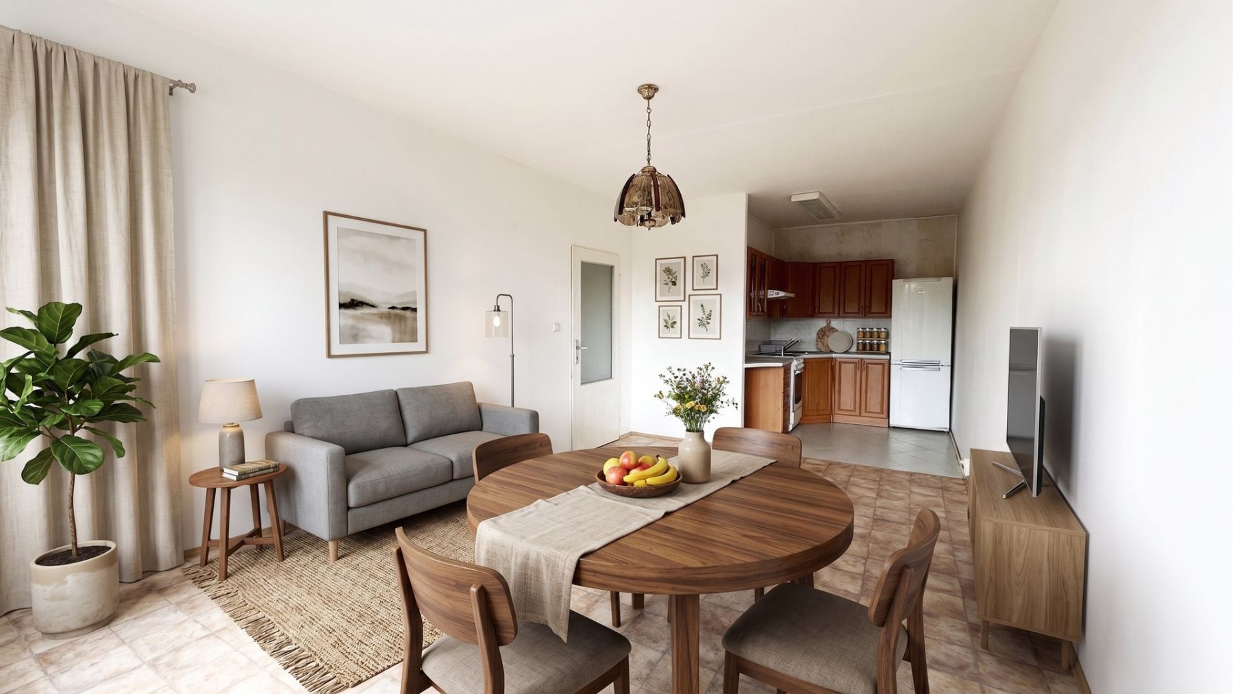 Pronájem bytu 2+kk 44 m²