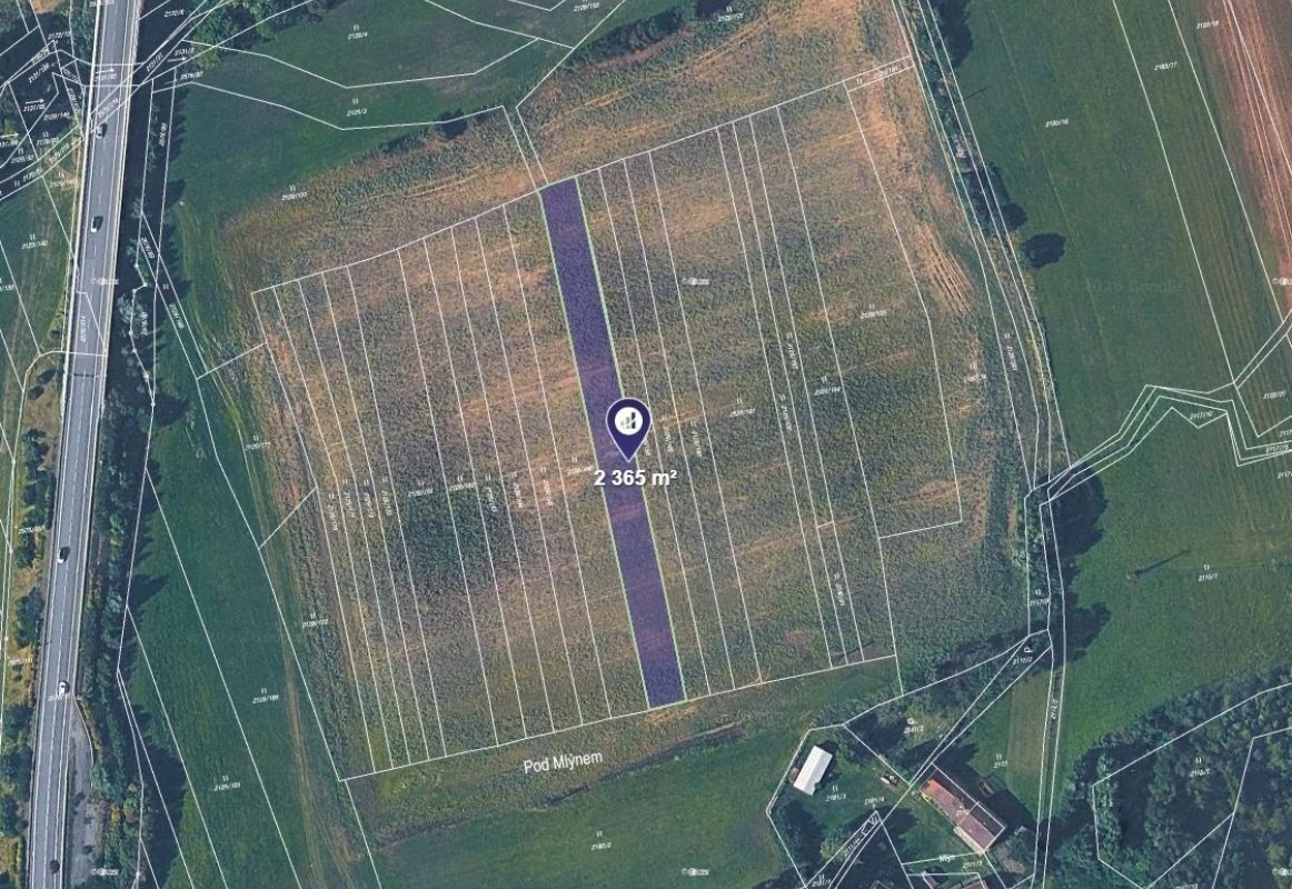 Prodej pozemku 1.861 m²