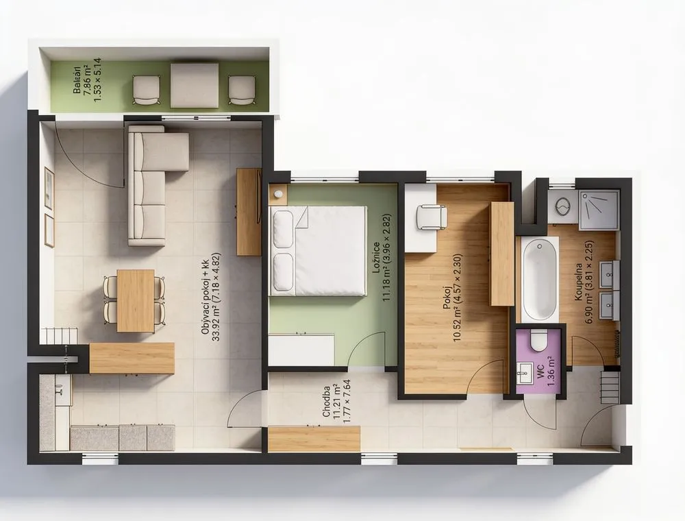 Prodej bytu 3+kk 81 m² — photo 4