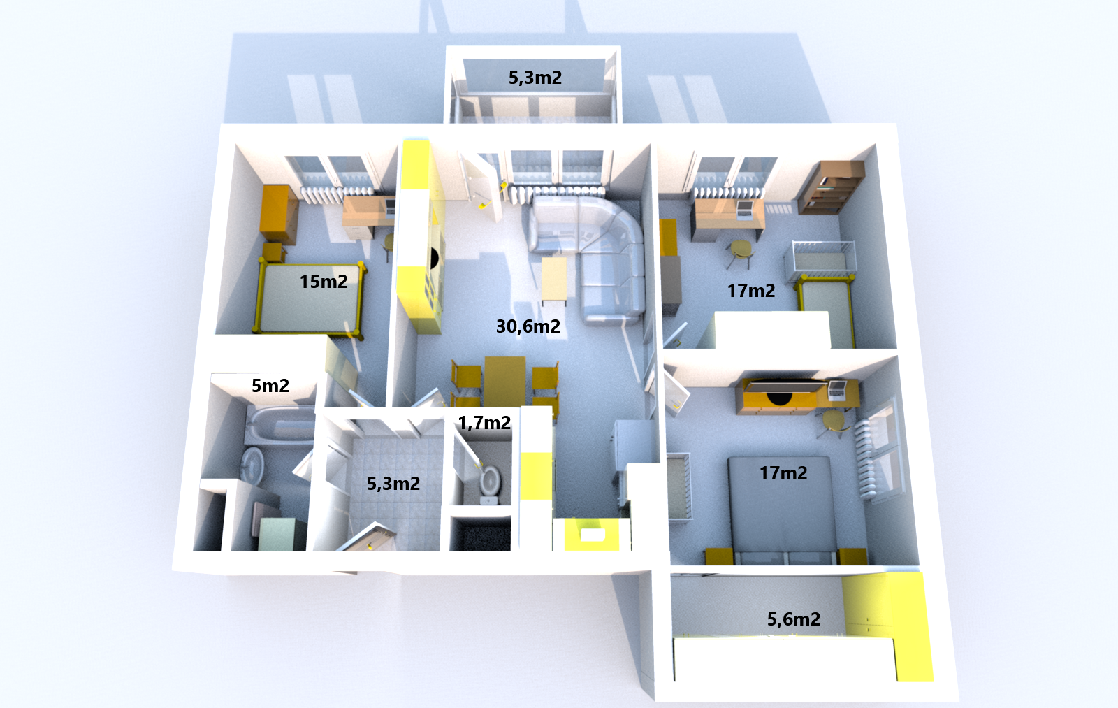 Prodej bytu 4+kk 105 m² — photo 2