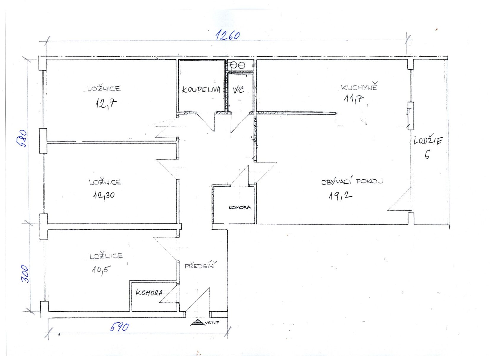 Prodej bytu 4+kk 91 m²