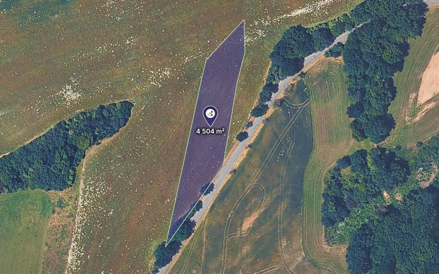 Prodej pozemku 4.504 m²