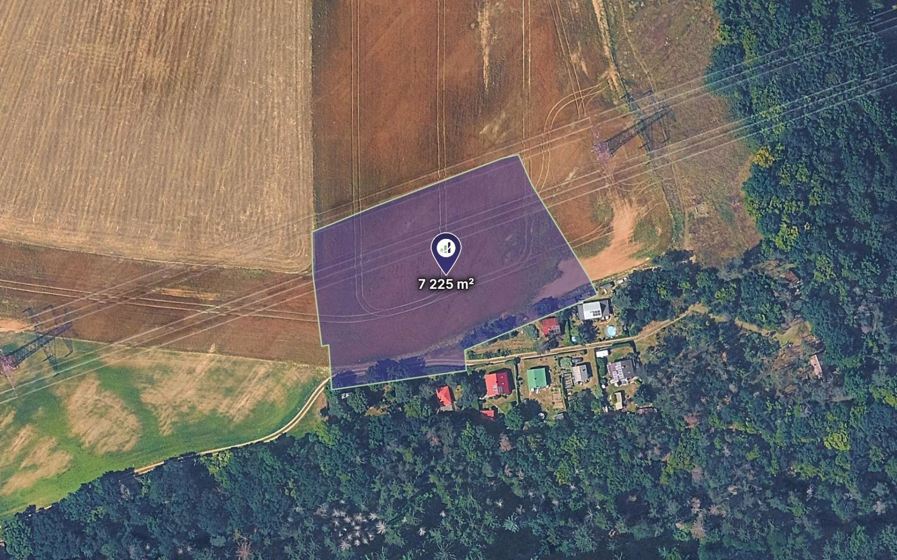 Prodej pozemku 7.225 m²